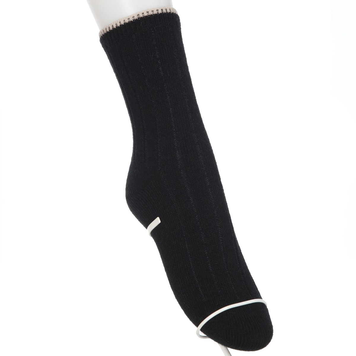 Aquascutum クルーソックス・レギュラーソックス ワイドリブ柄