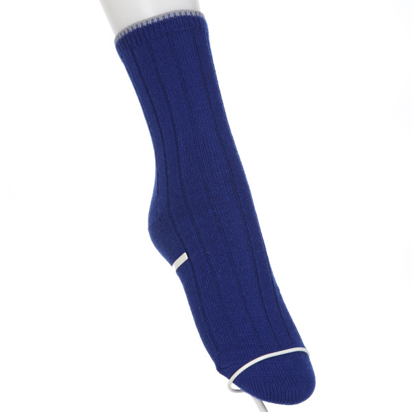 Aquascutum クルーソックス・レギュラーソックス ワイドリブ柄