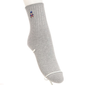 Aquascutum クルーソックス・レギュラーソックス ハットベア刺繍