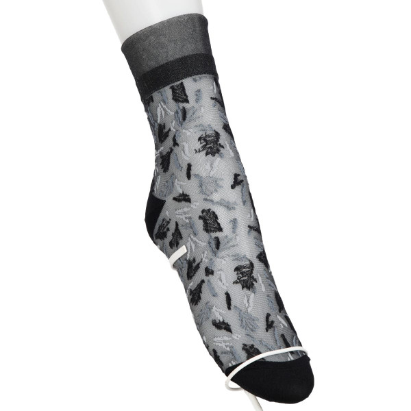 その他 TATVAV 23区 クルーソックス・レギュラーソックス シアーボタニカル柄