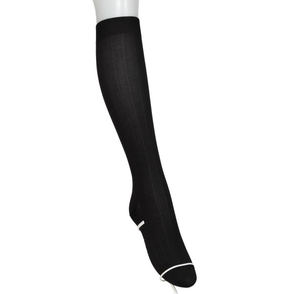 AZGI ハイソックス Shadow Rib Knee High Socks | Atsugi(アツギ)公式通販