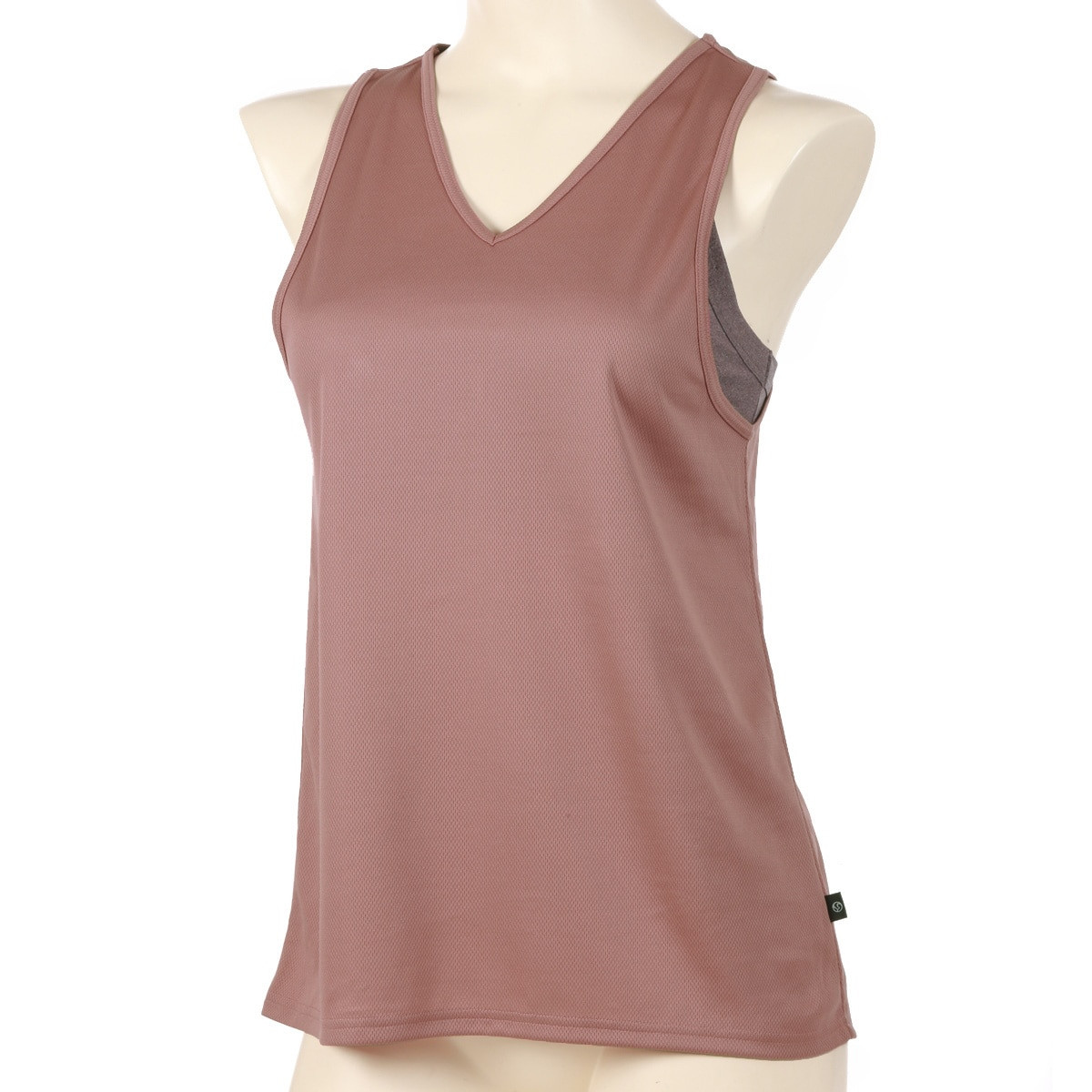 トップス atsu Clear Beauty Active スポーツトップス 【YOGA】ブラ付き オープン