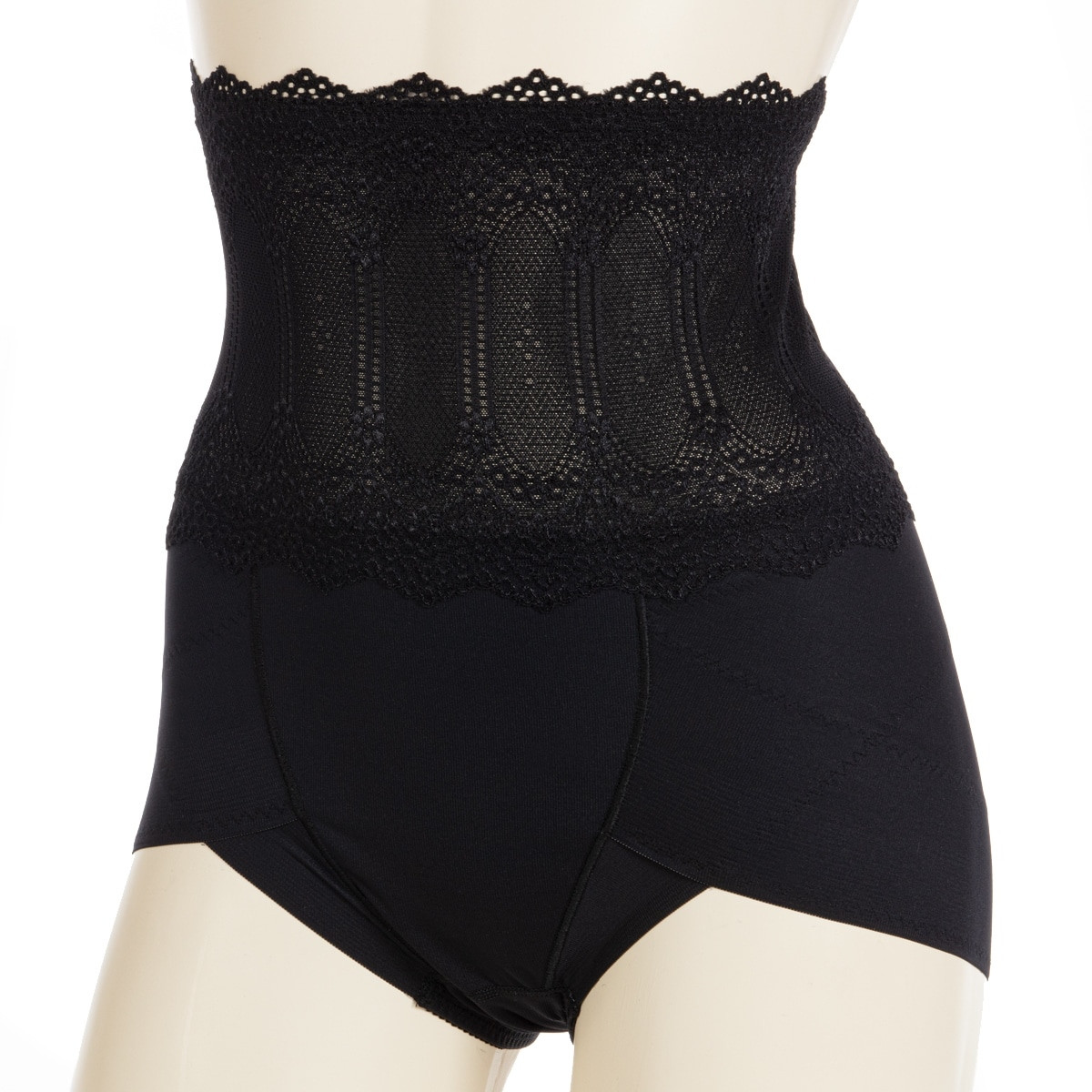 骨盤メイク ガードル・補正ショーツ ハイウエスト骨盤サポート ヘム