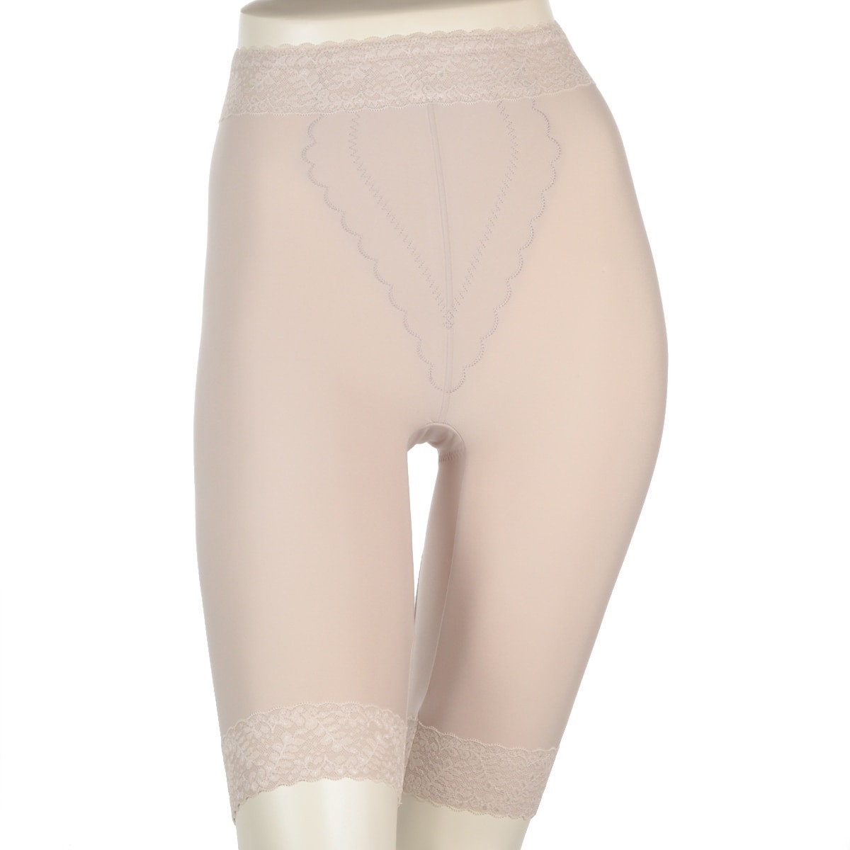 ヒップメイク ガードル・補正ショーツ 防寒 裏起毛ガードル ニーロング