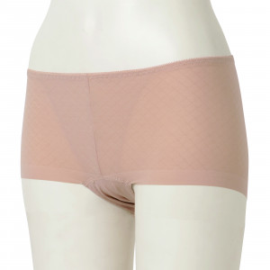 SLATTY ボクサーパンツ ヘムショーツ ローライズ丈 ダイヤ柄 | Atsugi