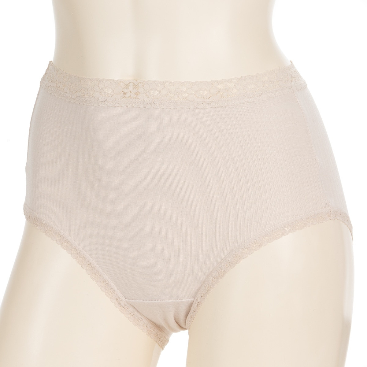 BEAUTY LINE レギュラーショーツ 綿混 フルウエスト 2枚組 ショーツ