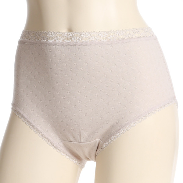 BEAUTY LINE レギュラーショーツ 綿100% フルウエスト 二重ガーゼ 2枚