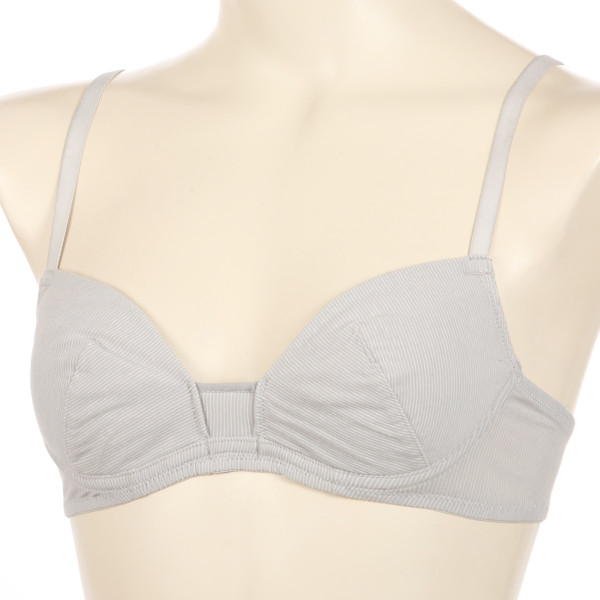 Hijuni ワイヤーブラ 【透けにくい】やさしい着け心地 L字ソフトワイヤ