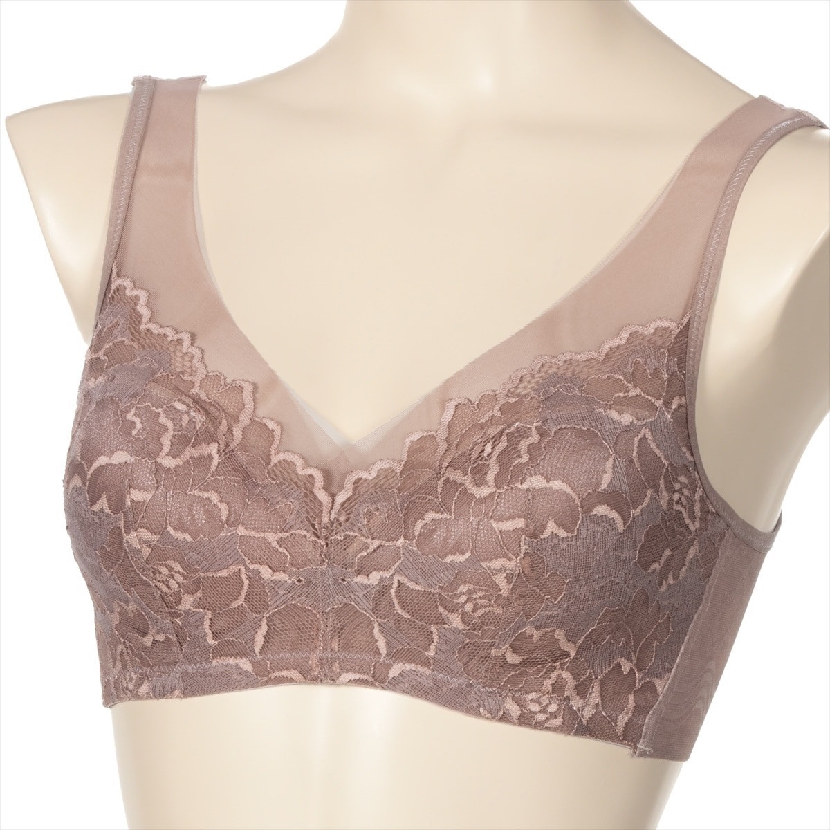 Naturalift ノンワイヤーブラ ヘム生地 ノンワイヤーブラジャー