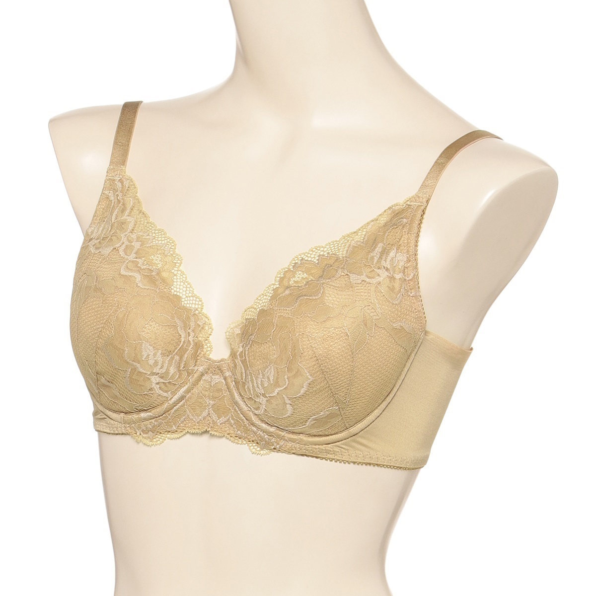 下着・アンダーウェア wakaba Naturalift ワイヤーブラ 脇高上辺ヘム ソフトワイヤーブラジャー