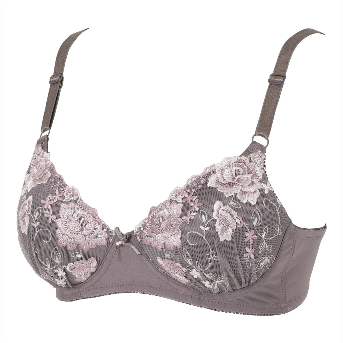 e-select ノンワイヤーブラ シームレスカップ ノンワイヤーブラジャー