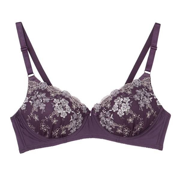 e-select ノンワイヤーブラ シームレスカップ ノンワイヤーブラジャー