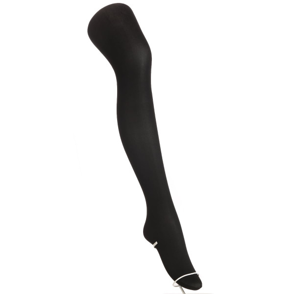 フェイクタイツ 無地タイツ 140デニール 裏ベージュタイツ まるで黒