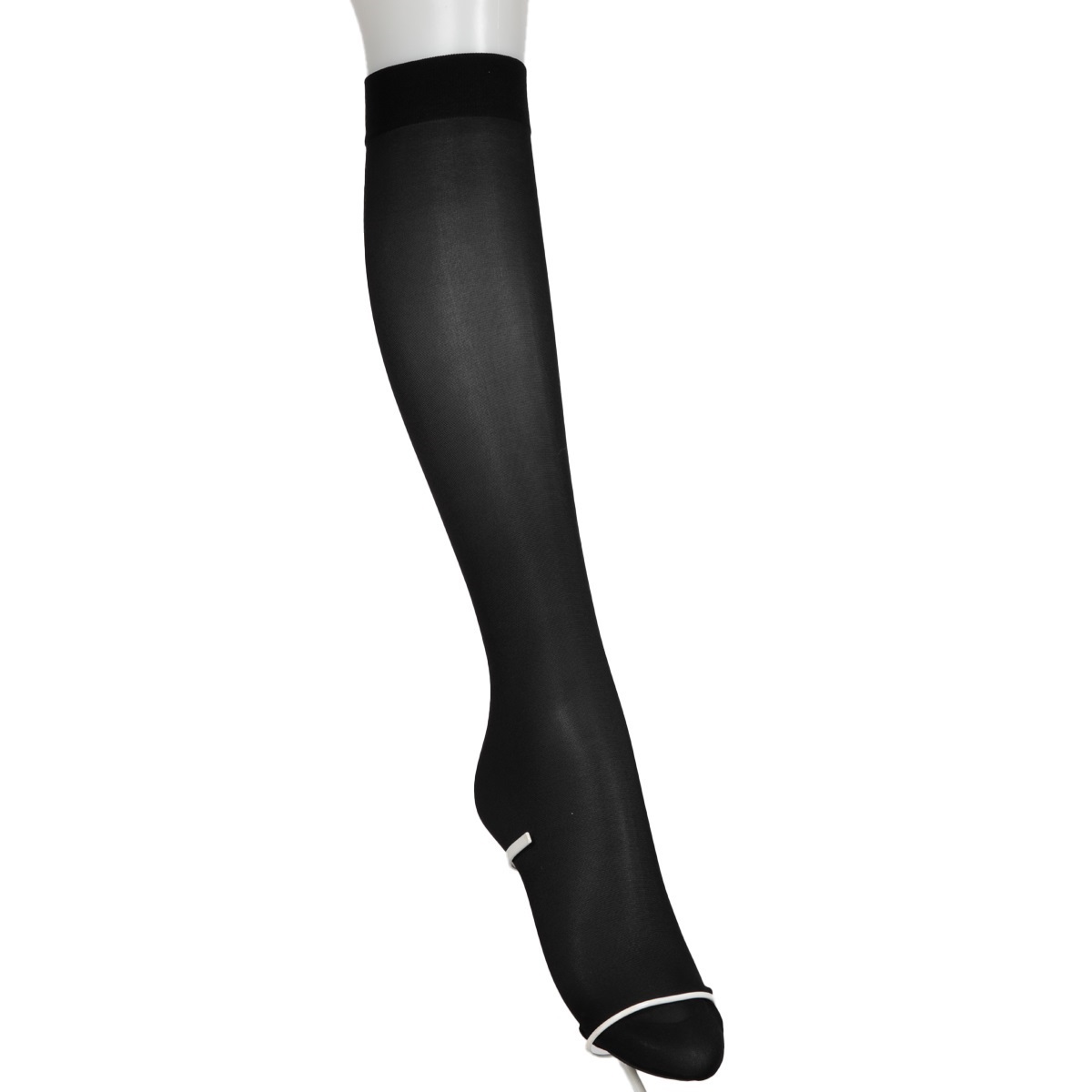 スゴスト 着圧ストッキング 破れに強い×素肌感 11hPa ひざ下丈