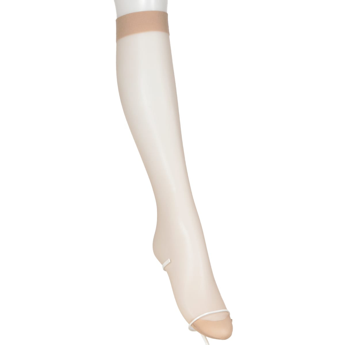 SLIM LINE ショート丈ストッキング ひざ下丈 クチゴムゆったり