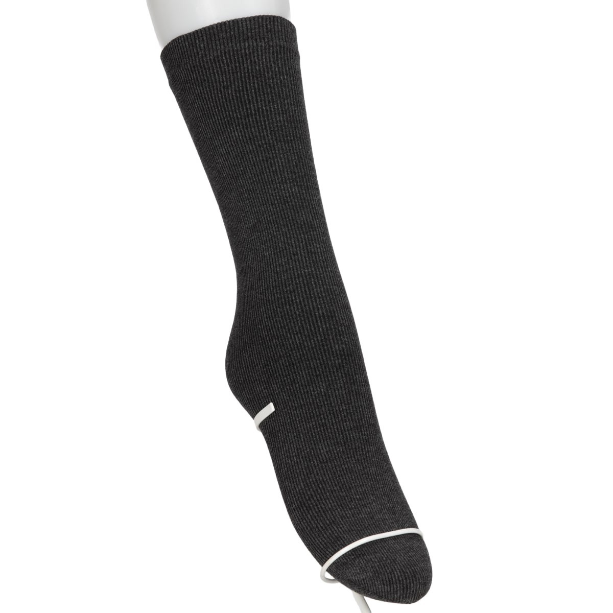 お風呂上がりソックス&プレミアムマスク（ブラック）バラ売り不可 公式通販】もちはだ起毛のあったかソックス ロング丈 22-25cm ブラック