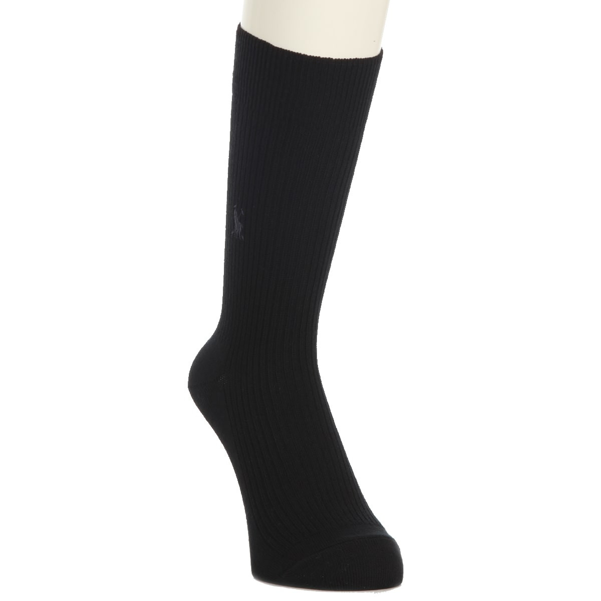 WORK-Fit クルーソックス・レギュラーソックス 馬刺繍 クルー丈 リブ