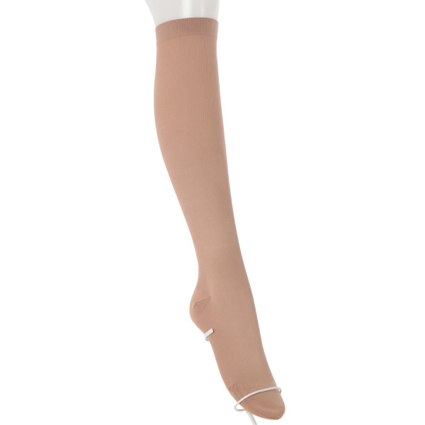 クリニカル ハイソックス ナイロンプレーン ハイソックス 24hPa