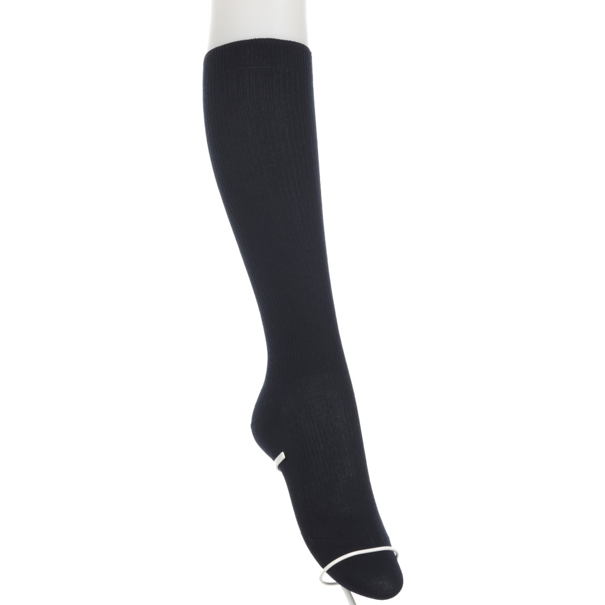 WORK-Fit ハイソックス 着圧 36cm丈 リブソックス 2足組 | Atsugi