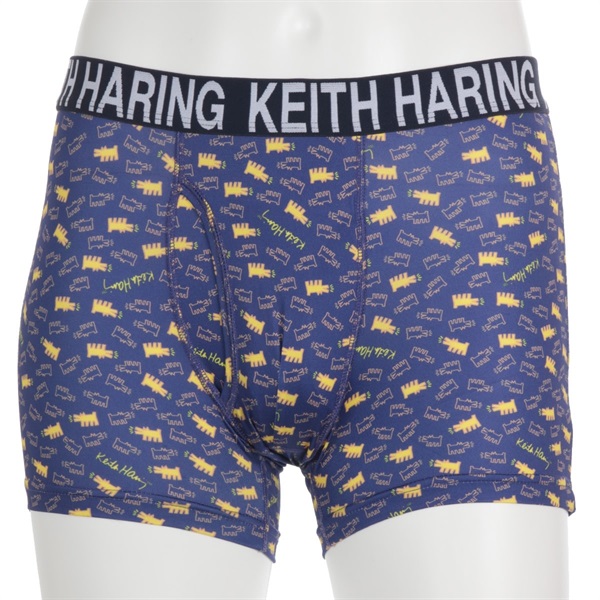 Keith Haring ボクサー 【紳士】バーキング・ドッグ総柄 プリント
