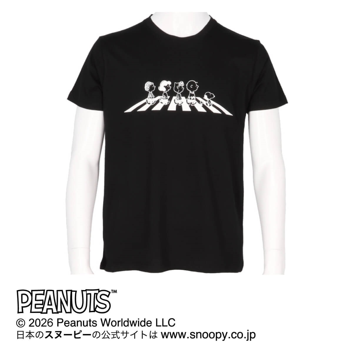 PEANUTS トップス ［メンズ］半袖丸首Tシャツ | Atsugi(アツギ)公式通販