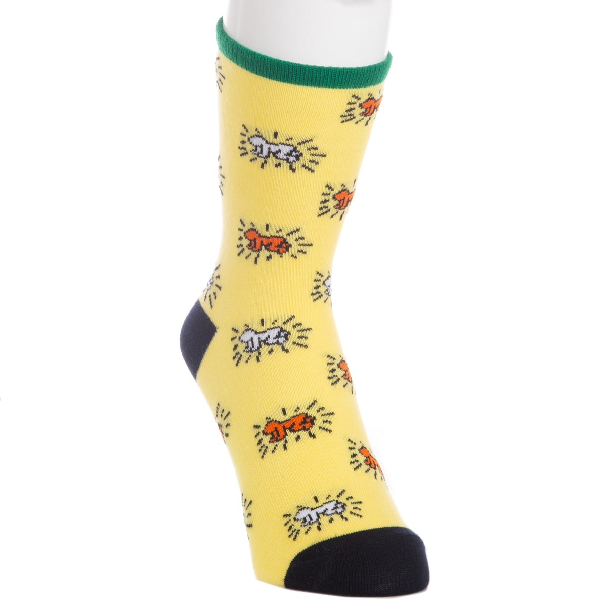 Keith Haring スクールソックス 総柄 クルー丈ソックス | Atsugi