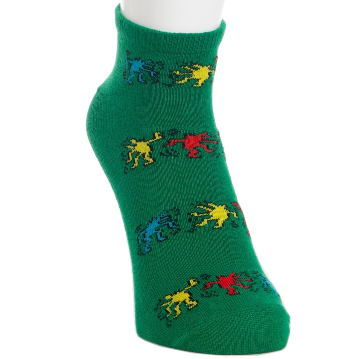 Keith Haring スニーカーソックス・くるぶしソックス ボーダー柄
