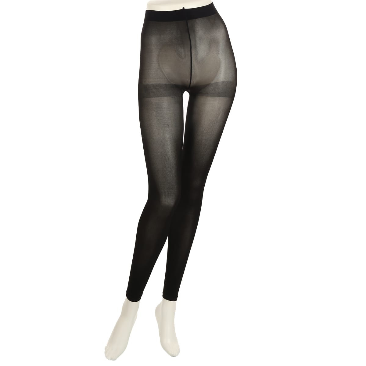 フェイクタイツ 無地レギンス・スパッツ 40デニール 裏ベージュ