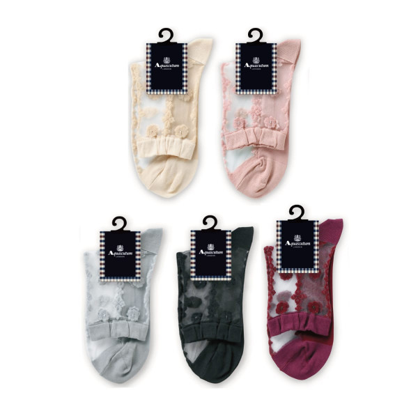 Aquascutum クルーソックス・レギュラーソックス シアービクトリア