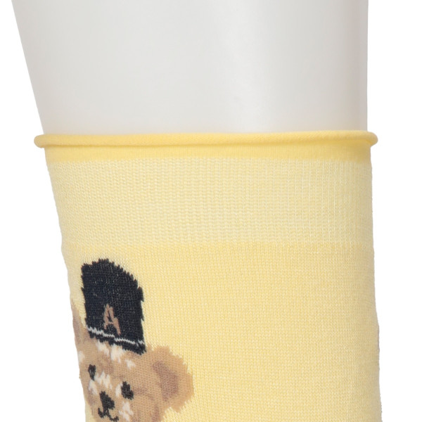 Aquascutum クルーソックス・レギュラーソックス ハットベア柄