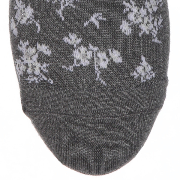 23区 クルーソックス・レギュラーソックス フラワーラメ柄 | Atsugi