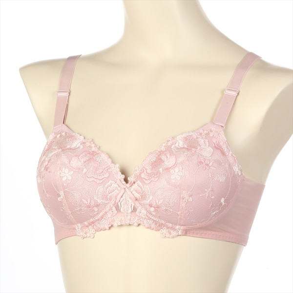 肌包み ノンワイヤーブラ 【燦燦/さんさん】脇すっきりやわらかノン