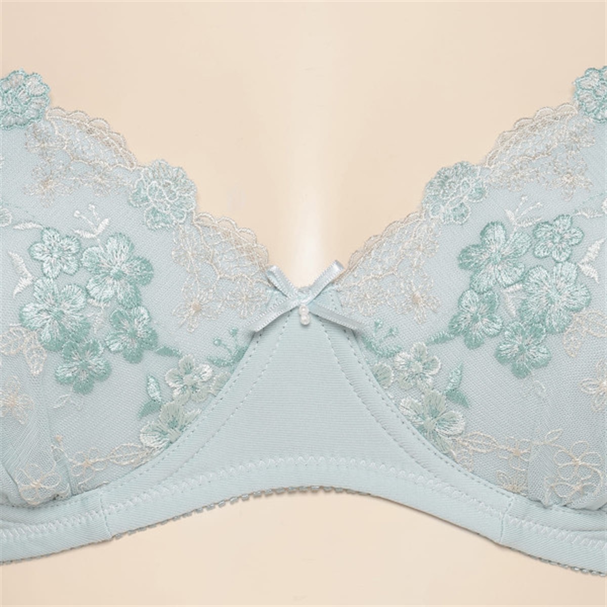 e-select ノンワイヤーブラ シームレスカップ ノンワイヤーブラジャー