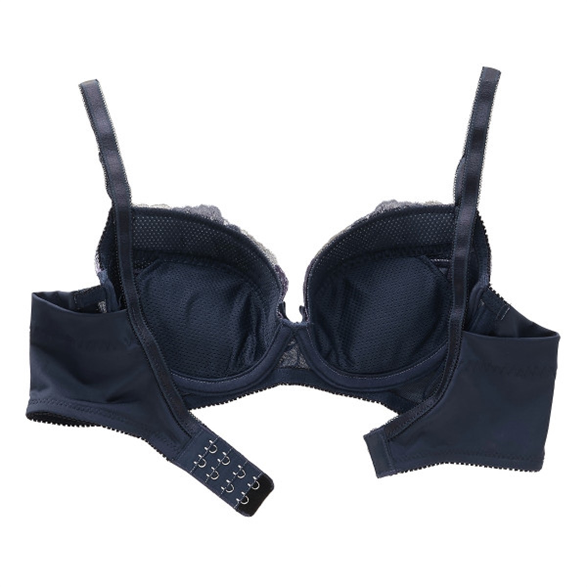 e-select ワイヤーブラ 脇高 ソフトワイヤーブラジャー【D・Eカップ