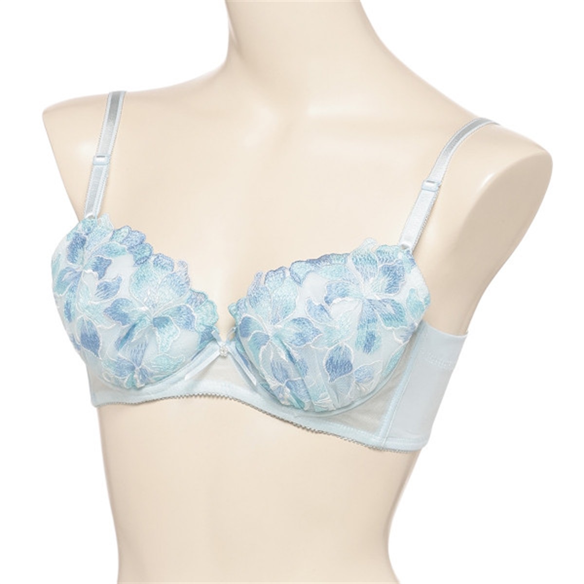 e-select ワイヤーブラ 脇高 ソフトワイヤーブラジャー【A・B・Cカップ