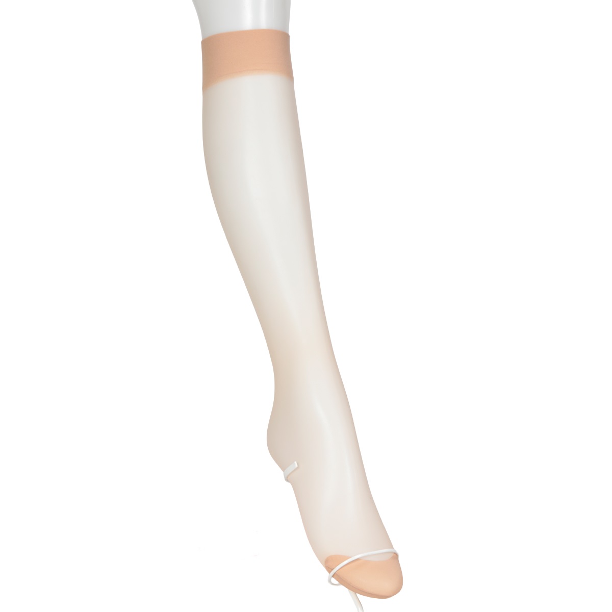 AZGI ハイソックス 8D Super Fine Natural Cover Up Knee Highs