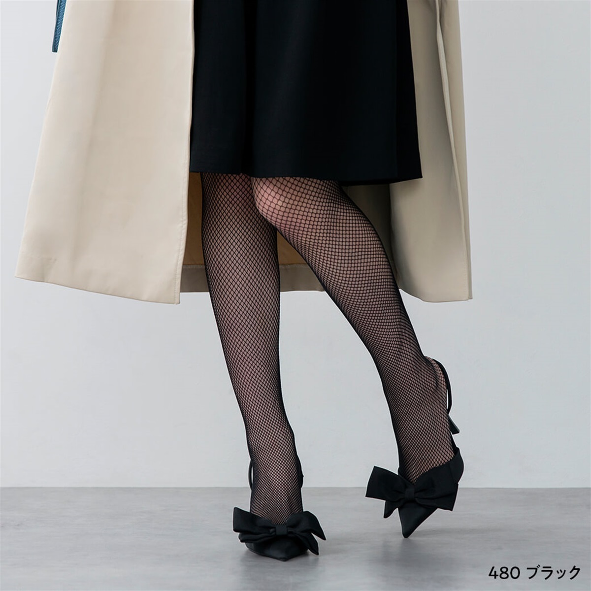 Atsugi COLORS 柄ストッキング フィッシュネット柄 | Atsugi(アツギ