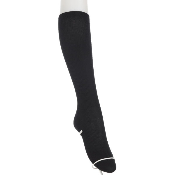 WORK-Fit ハイソックス 着圧 36cm丈 リブソックス 2足組 | Atsugi