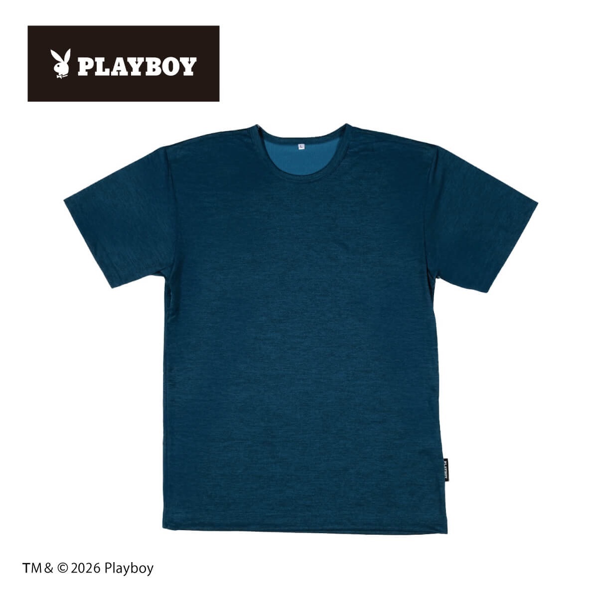 PLAY BOY 半袖（一分・三分・五分袖） 半袖丸首Tシャツ | Atsugi 