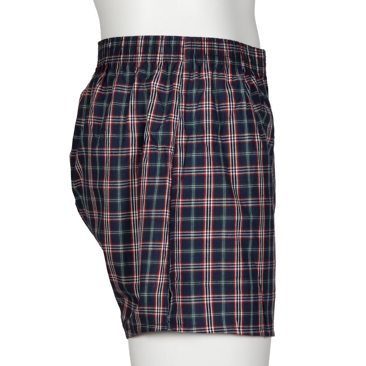 PLAY BOY ボクサー 2枚組 綿100％トランクス 先染めチェック | Atsugi