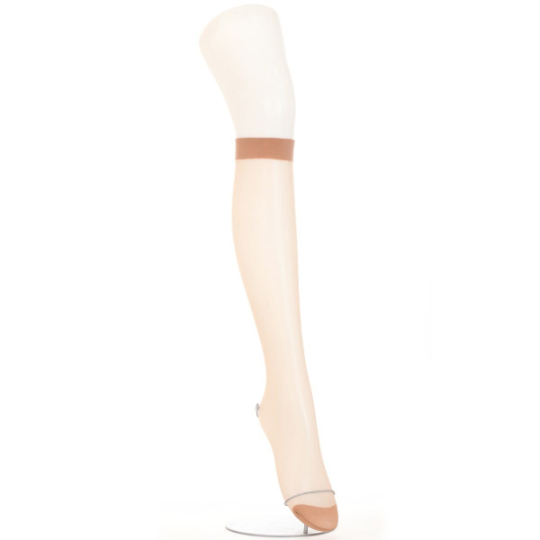 しめつけない ショート丈ストッキング クチゴムゆったり 2足組 ひざ下