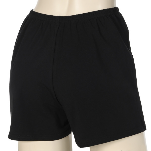 School time 無地レギンス・スパッツ 【カバパン】裾スリット入り 綿混