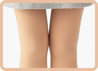 ベージュタイツ着用 365オークル