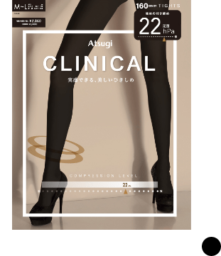 着圧タイツ160デニール hard