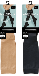 ナイロンプレーンハイソックス 18hPa