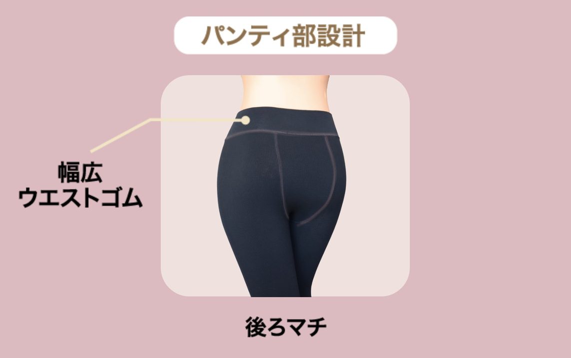 パンティ部設計