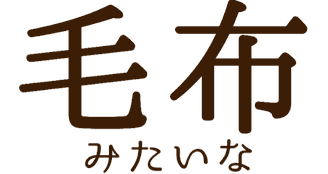 毛布みたいな