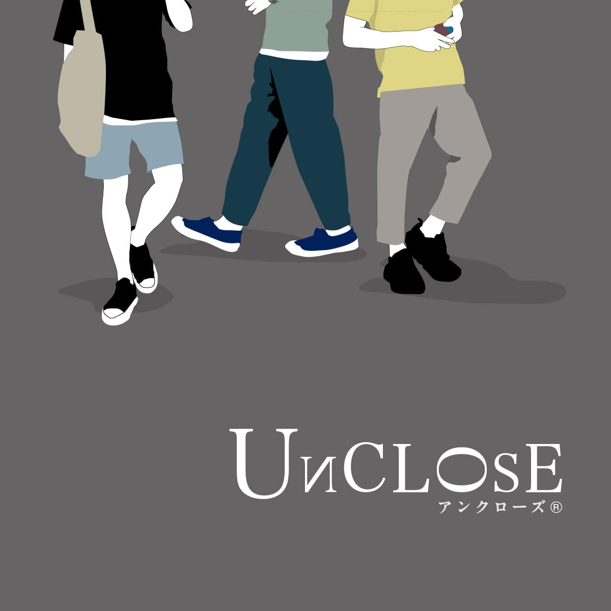 公式 Unclose アンクローズ メンズ メンズ 綿混ストレッチパンツ ショート丈 Atsugi アツギ 公式直販