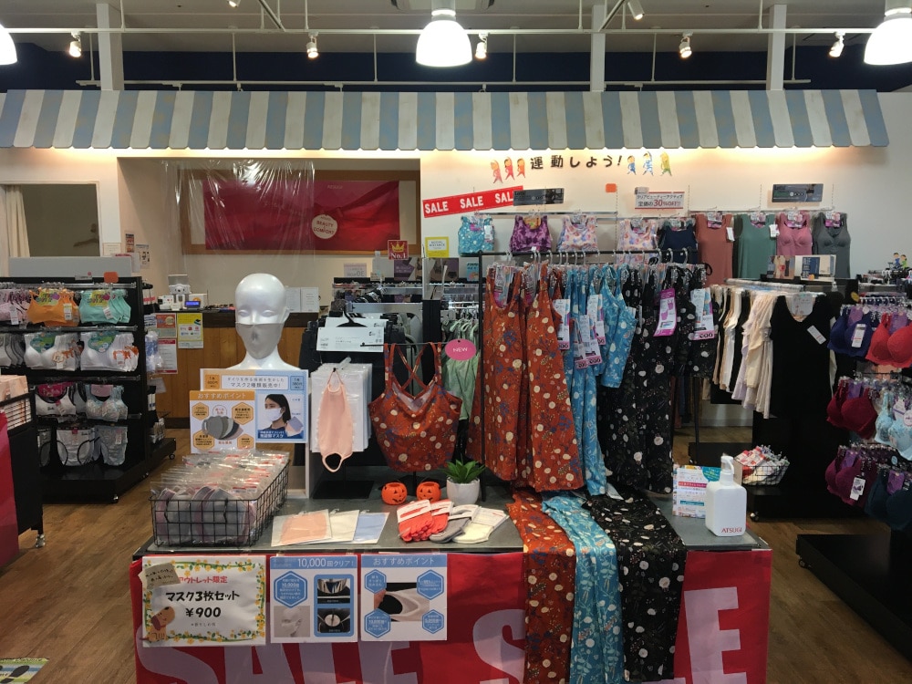 アツギ直営店 Atsugi Factory Outlet 三井アウトレットパーク倉敷 のご紹介 アツギ直営店 Atsugi Factory Outlet 三井アウトレットパーク倉敷 のご紹介