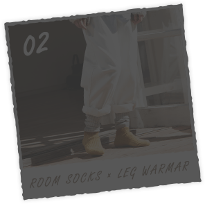 ROOM SOCKS × LEG WARMAR